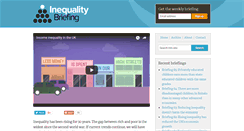 Desktop Screenshot of inequalitybriefing.org